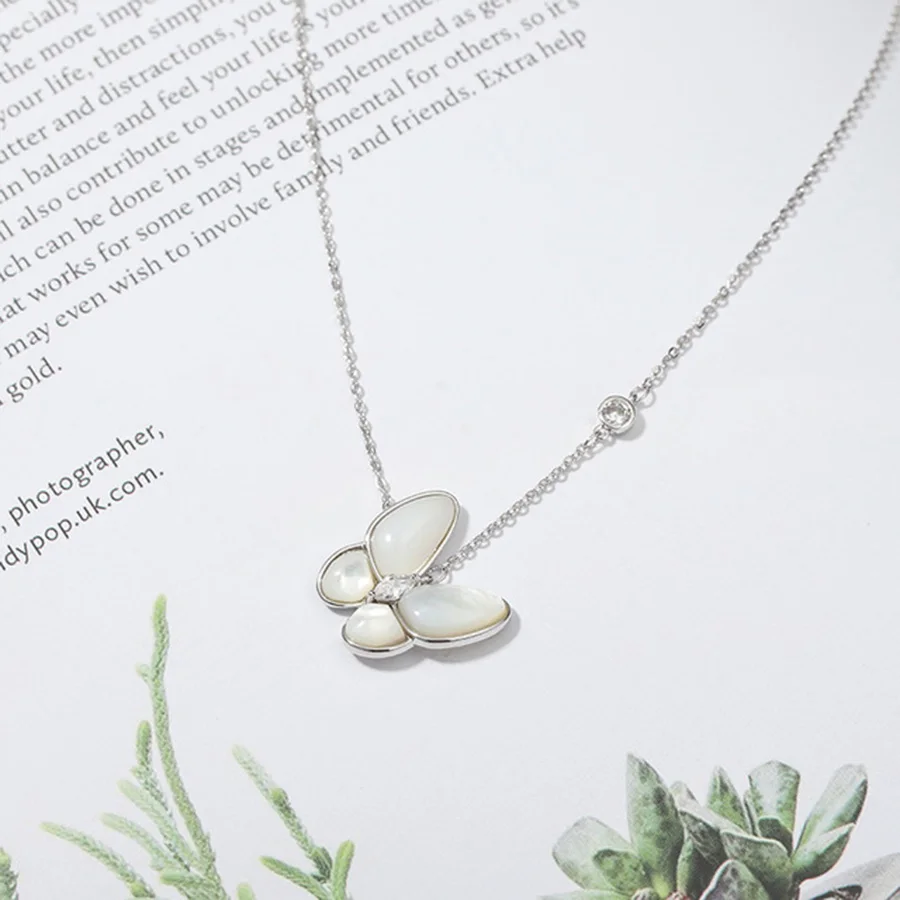 Новый веб стиль знаменитостей горячая Распродажа ожерелье бабочка горячее