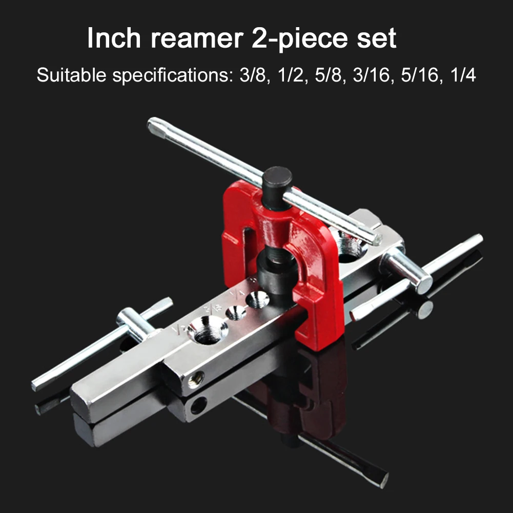 

6 Dies Pipe Flaring Tools Set Refrigerator Refrigeration Zinc Alloy Home Reparing Easy Use Woodworking Tubing Multipurpose