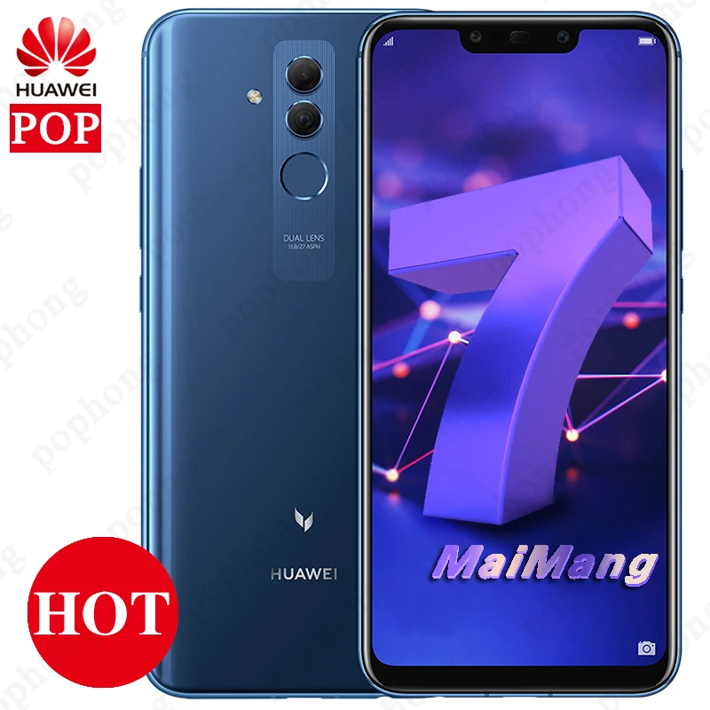 HUAWEI Mate 20 Lite смартфон с 6 3 дюймовым дисплеем восьмиядерным процессором Kirin 710 ОЗУ ГБ