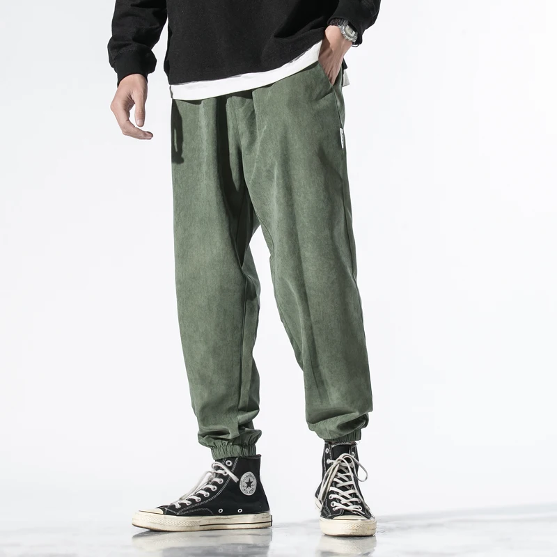 

2021 Men's New Pants Harem Pants Polyester Trousers Casual Pants Loose Trousers Comfortable K551