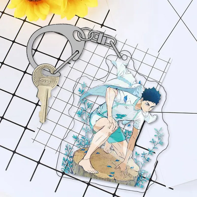 Брелок для ключей с забавным мультяшным рисунком редкий подарок косплея 2021 Haikyuu!