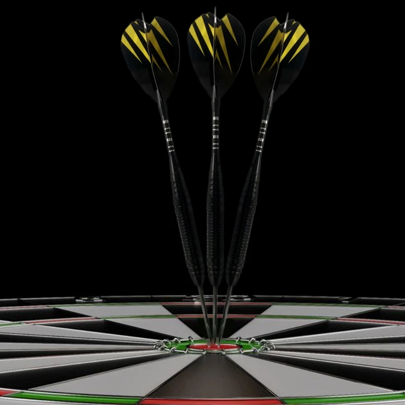 

12pcs 20g Steel Tip Darts Professional Darts Set Aluminum Shaft Needle Darts with Sharpener for Party Darts Game