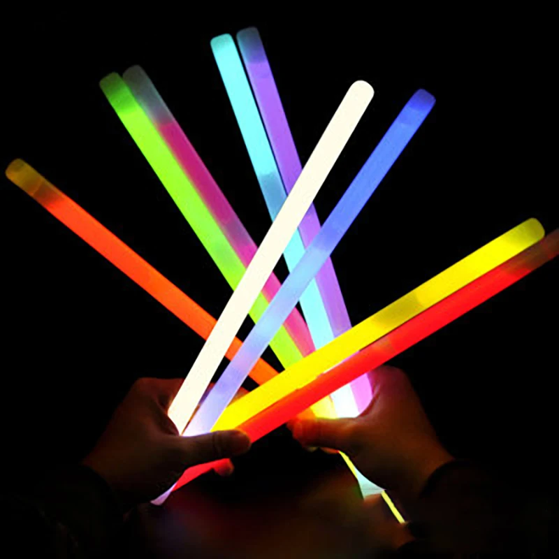 10 светящиеся палочки светодиодные световые индикаторы &quotбезопасно&quot ожерелья