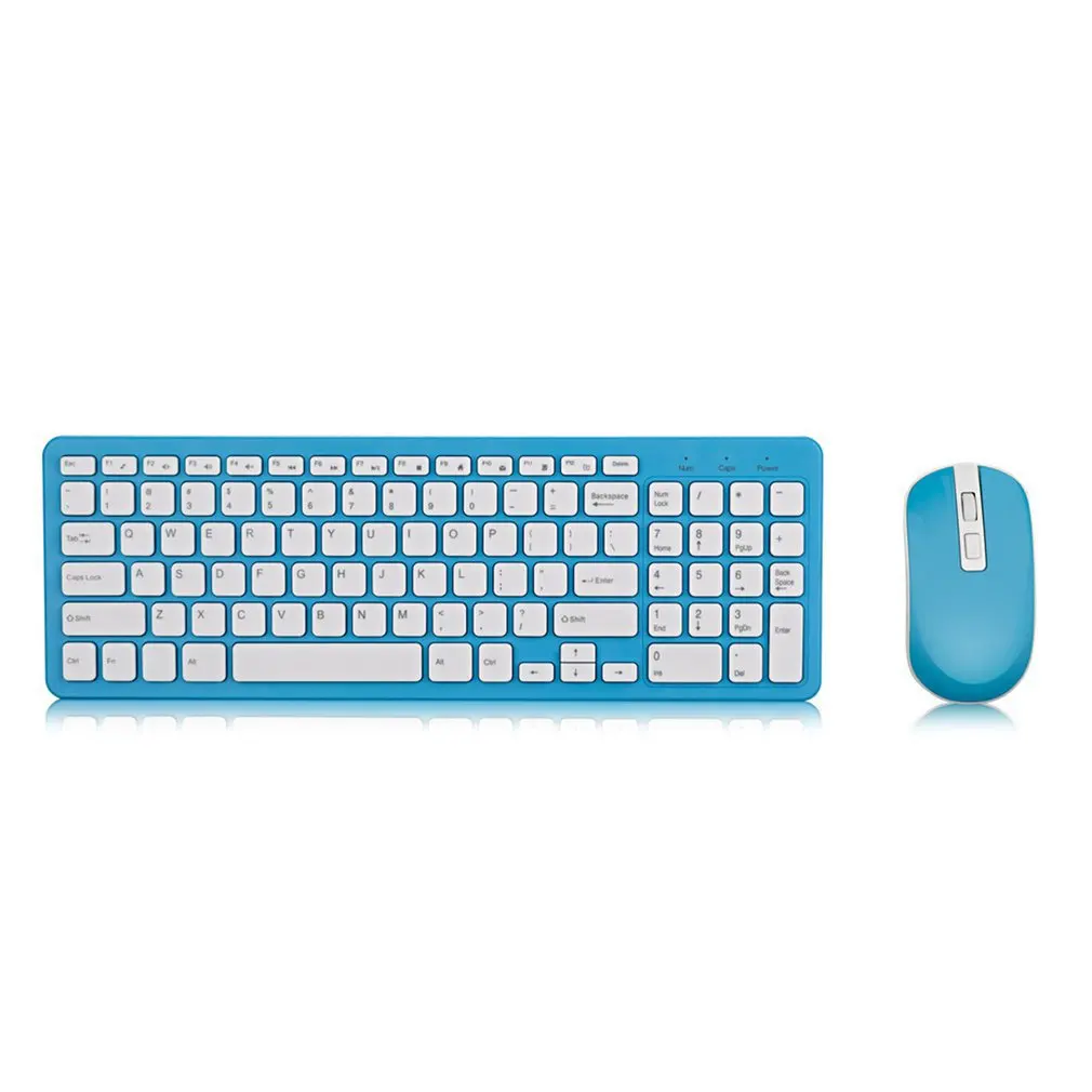 

2.4G Wireless Keyboard and Mouse Combo Computer Ergonomic Keyboard with pc gamer Mouse Plug and Play mouse for pc Laptop