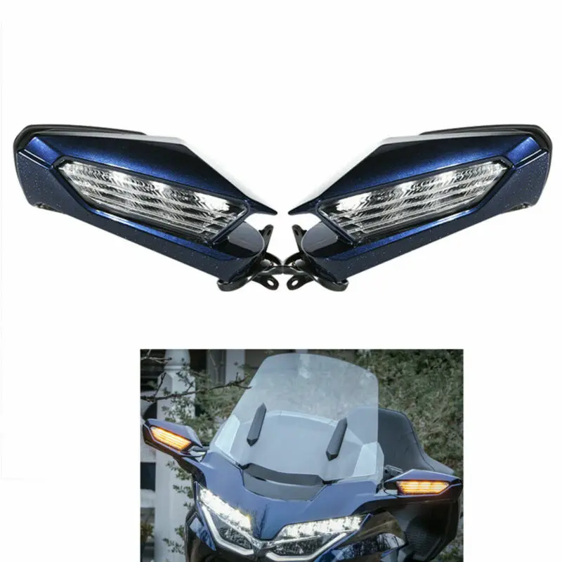 Светильник Тель поворота на боковое зеркало заднего вида для мотоцикла Honda Goldwing