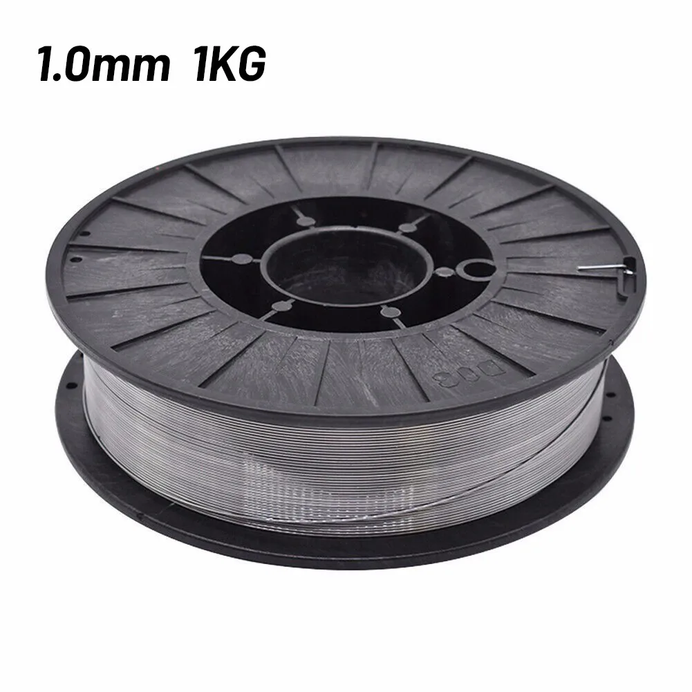 

Welding Wire Gas Stainless Steel Gasless E71T-GS/ER50-6 0.8mm 1.0mm Flux Core Welding Wire 1 Roll Welding Tool