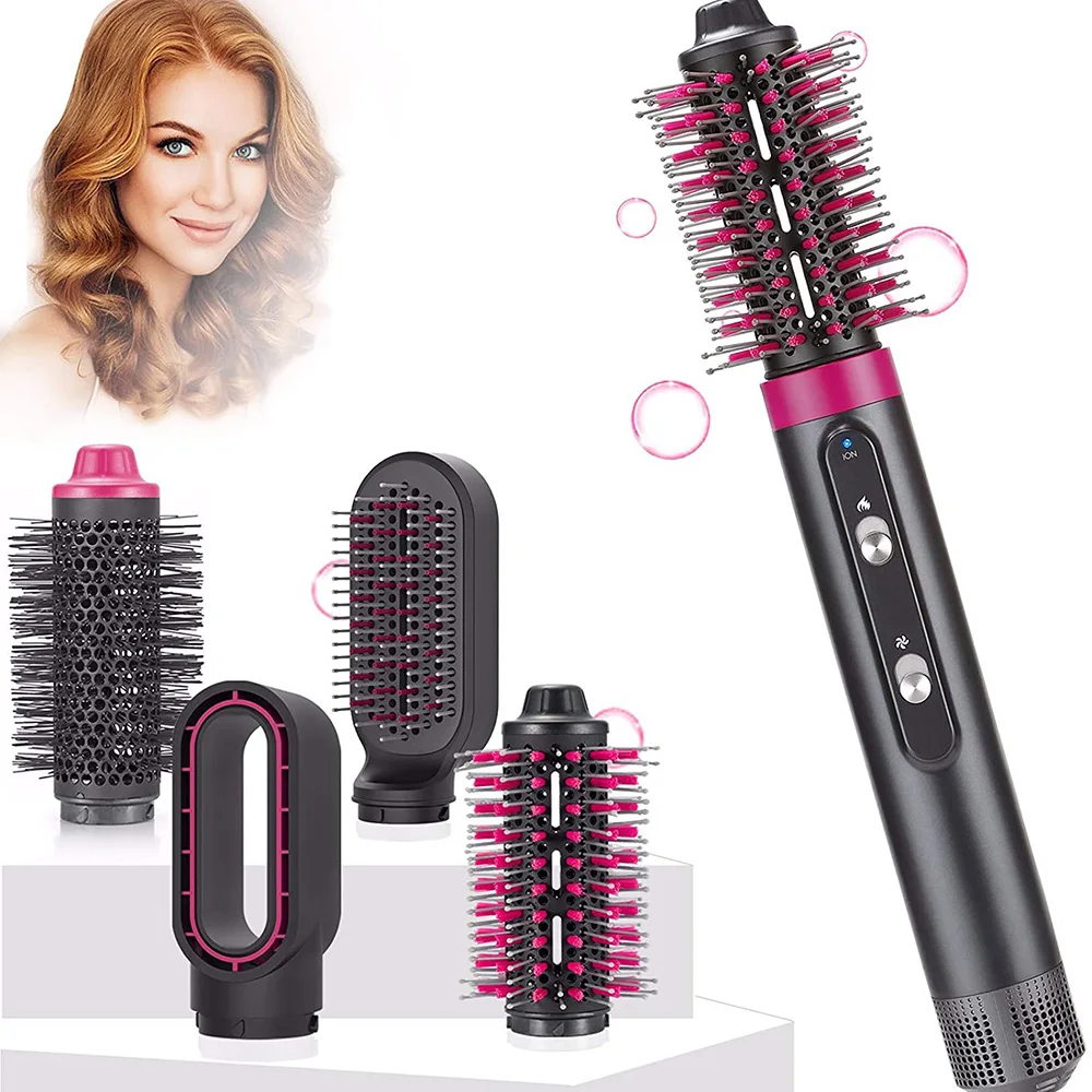 Один шаг фен и вольюмайзер горячий воздух кисть 4 в 1 щетка использования