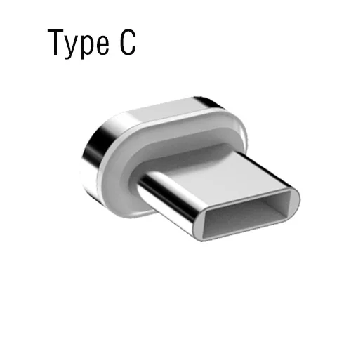 Магнитный кабель VOXLINK, Micro usb type C, адаптер для быстрой зарядки телефона, Micro usb type-C, магнитное зарядное устройство, usb шнур для iphone, samsung - Цвет: For Type C Plug