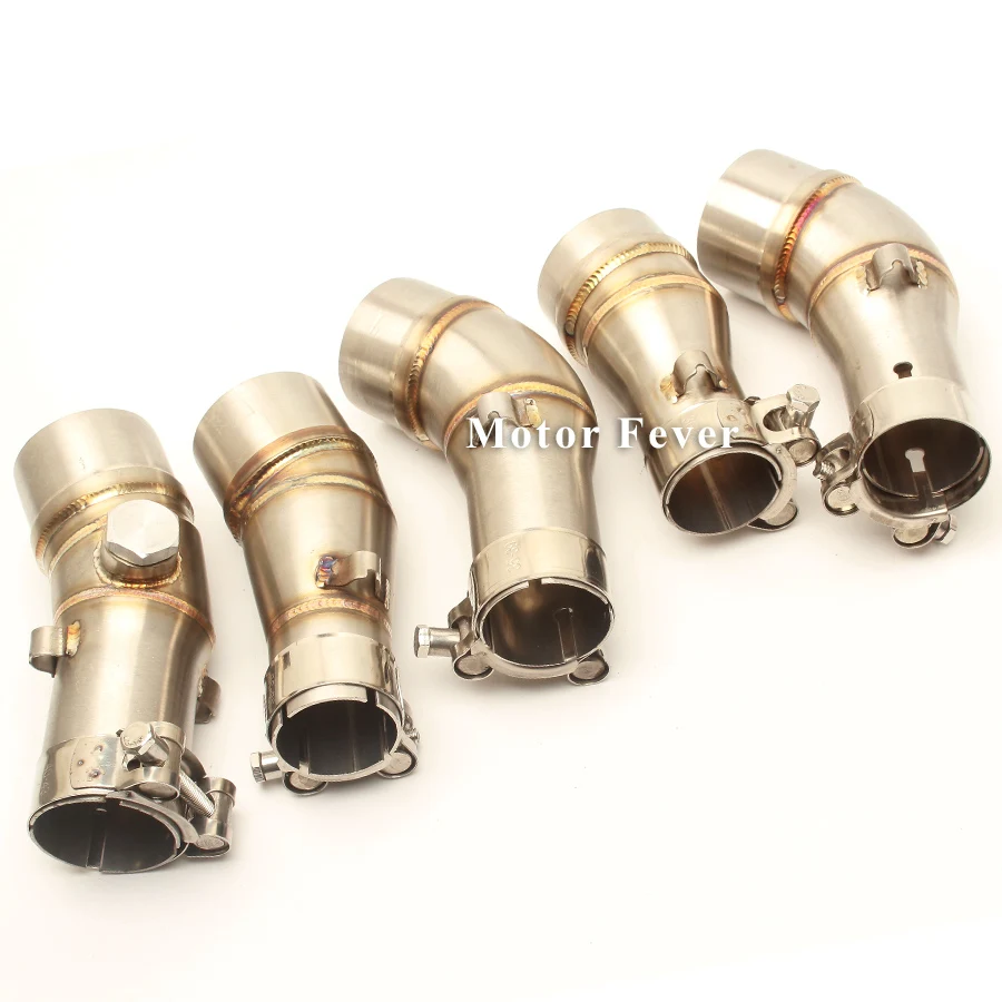 Выхлопная труба для мотоцикла адаптер без шнуровки глушитель средней длины 51