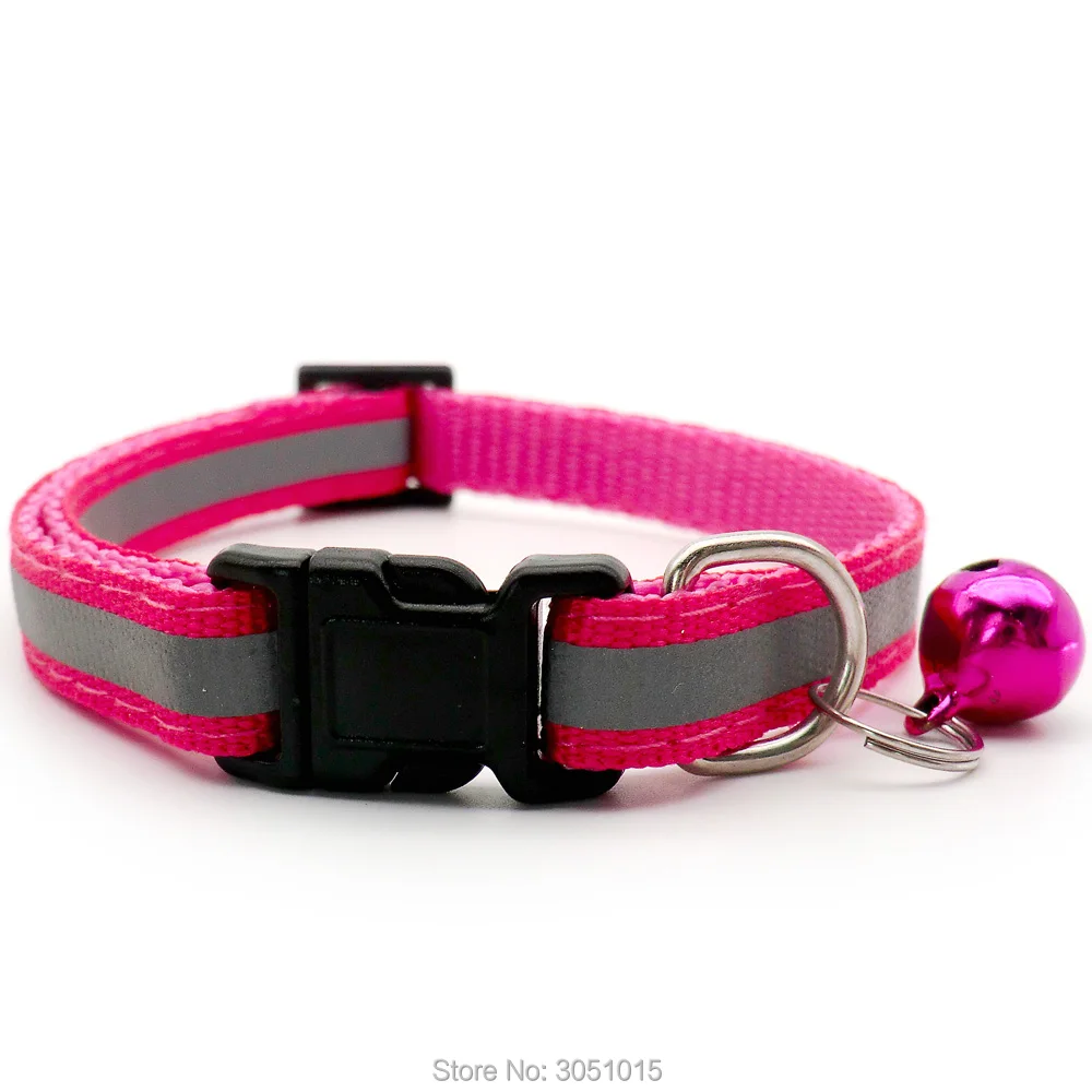 Оптовая продажа 100 шт. Безопасность Светоотражающие Регулируемый ошейник для