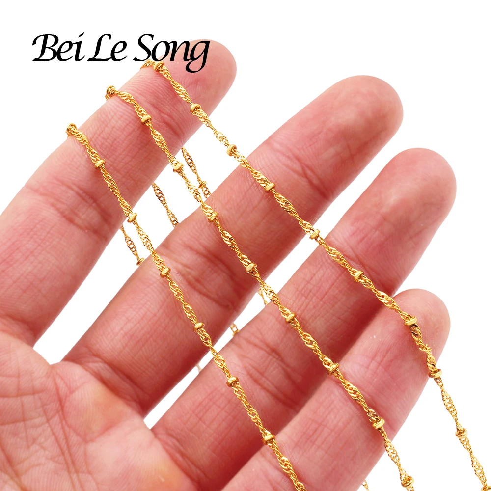 

Ожерелье женское, медное, позолоченное, 3 шт.