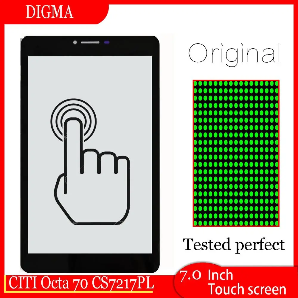 Новинка для 7 дюймового планшета DIGMA CITI Octa 70 CS7217PL сенсорный экран дигитайзер