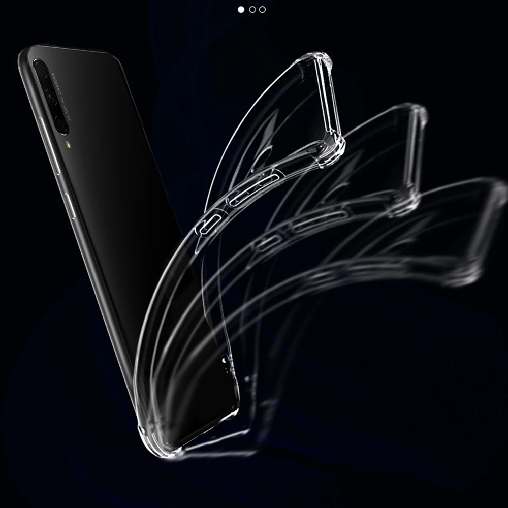 Чехол из ТПУ противоударный чехол с воздушной подушкой для телефона Huawei Honor 9X 9i 20