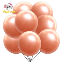 30pcs rose gold balloons 51012inch latex balloon wholesale baby shower globos wedding decor birthday party decoration supplies