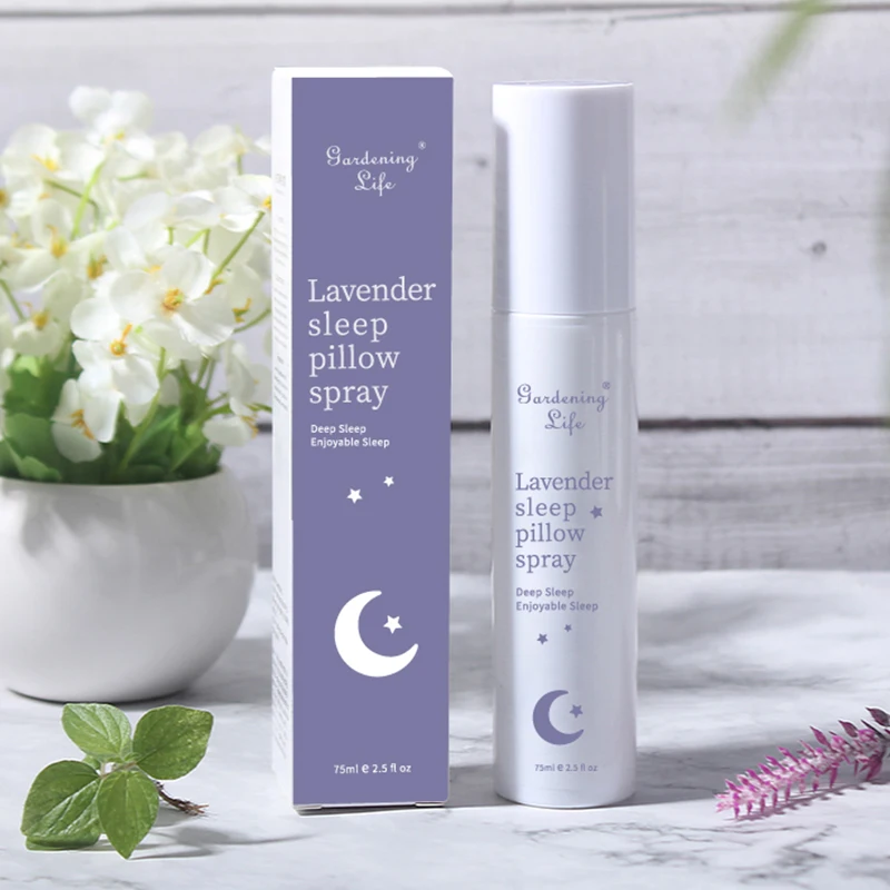 Новинка ароматерапия натуральный Лавандовый спящий спрей 75 мл подушка для