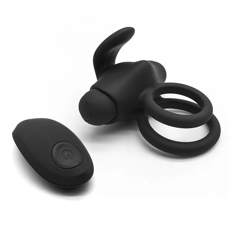 Remote Control Vibrating Cock Ring For Men Silicone Erection Penis Delay Lock Sperm Scrotum Massage Masturbator SexToy | Красота и