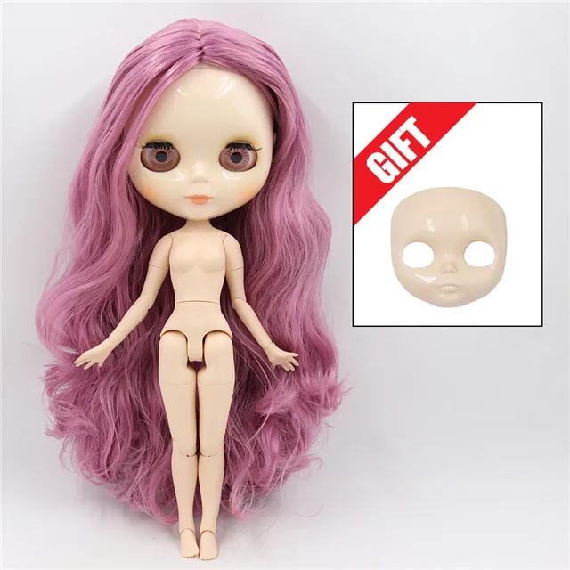 ICY factory шарнирная кукла blyth toy joint body белая кожа блестящее лицо кукла 1/6 30 см подарок для девочки на продажу специальное предложение - Цвет: r
