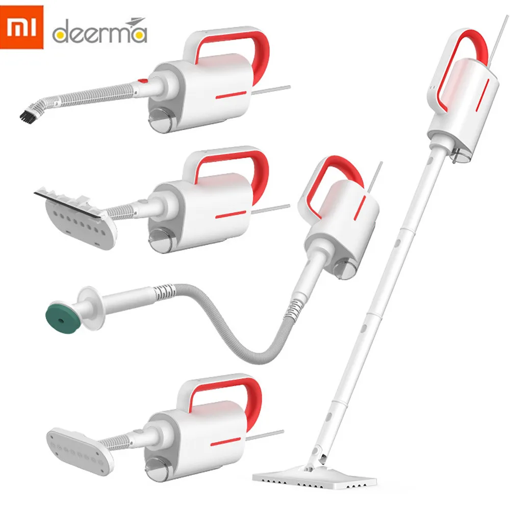 11 Deerma DEM ZQ600 паровой пылесос многофункциональный бытовой пылесос для дома+ 5 прикрепляемых форм для удаления пыли