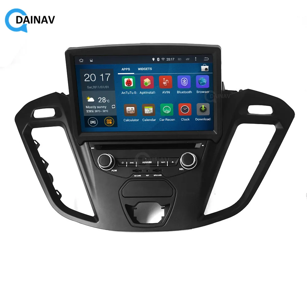 

Android Car Autoradio Player FOR FORD Tourneo Ford Transit 950 1580 350 350HD 2013+ Car Radio 2 Din DVD Player GPS Navigation