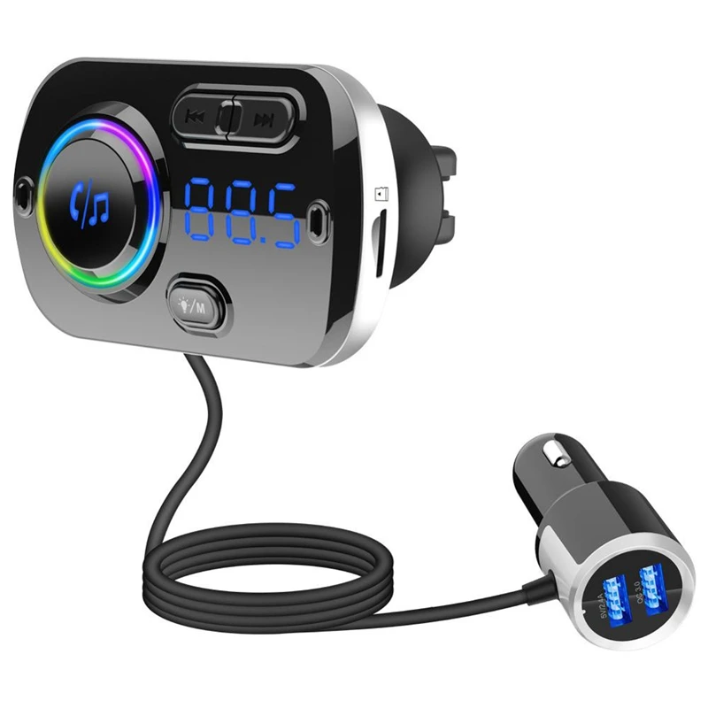 Bc49Bq Bluetooth Автомобильный Mp3 плеер беспроводное автомобильное зарядное устройство