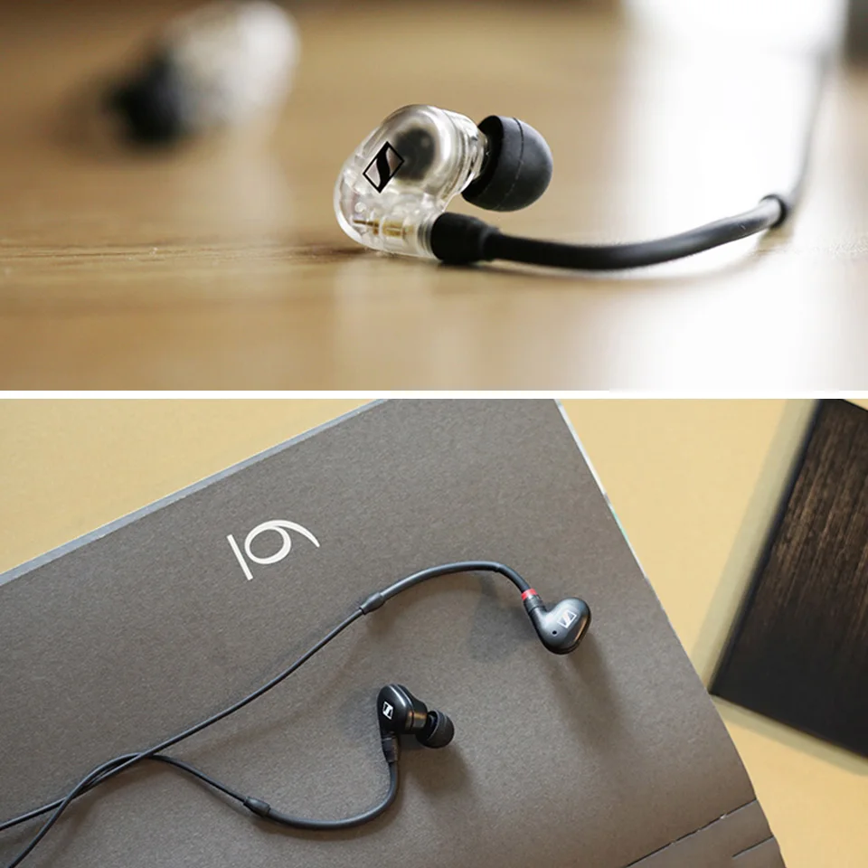 Sennheiser IE40 PRO Wired Noise Isolation Headphone Precise Monitoring Earphones HIFI Headset Sport Earbuds Replaceable Cable |
