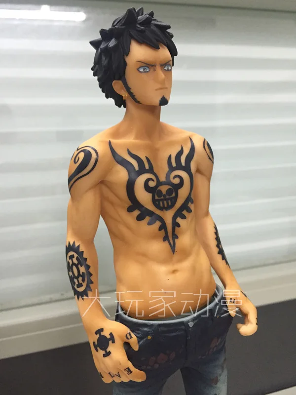 

10'' Anime Action Figure Zero ONE PIECE Death Surgeon King of Artist Trafalgar Law Naked PVC 26cm Model Collection Toy Brand New