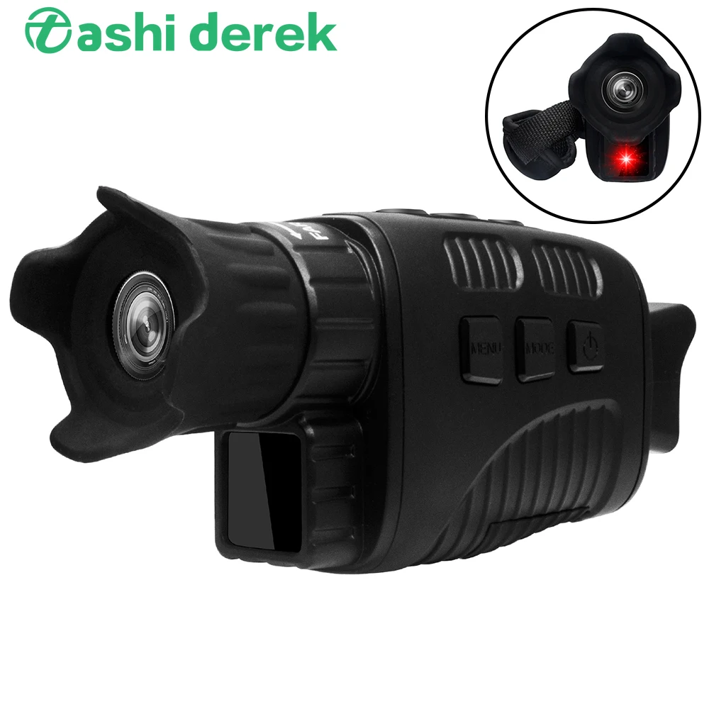 

960P NV3185 Telescope 4X Zoom Monocular Night Vision Video Recorder Digital Camcorder Security Scouting Game Infrared Scope