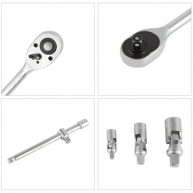 

192PCS Socket Sets Werkzeug Car Repair Combination Suit Car Disassembly Tool CAR Repairing Tool For Car motorcycle HWC