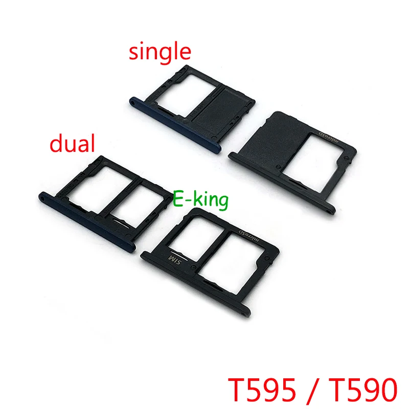 Для планшета Samsung Galaxy Tab T285 A2 T595 T590 SM T595C T590C лоток держатель для сим карты Разъем