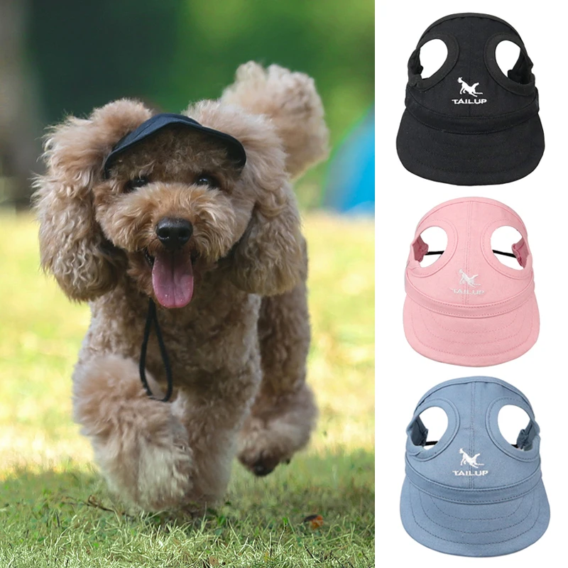 

Pet Dog Oxford Cloth Cap Summer Puppy Chihuahua Outdoor Baseball Caps Sunscreen Visor Hat Pets Supplies