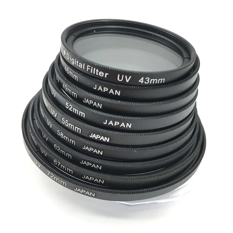 Объектив 37 мм/40 5 мм/43 мм/46 мм/49 мм/52 мм/55 мм/58 мм УФ-фильтр для Canon nikon sony Pentax |