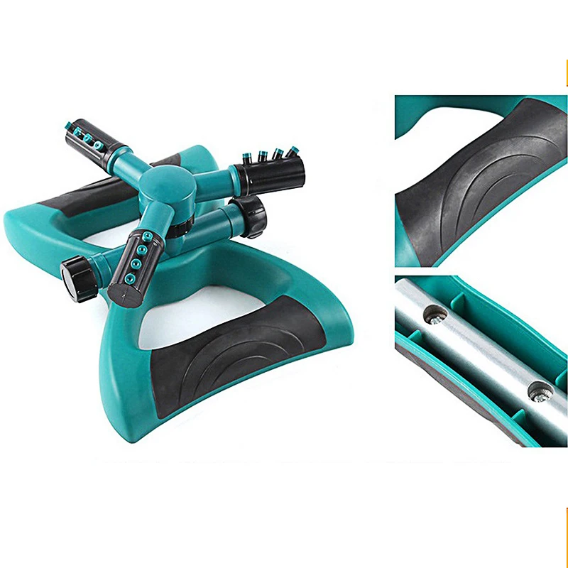 Ороситель для газона 3 насадки вращение на 360 градусов|Спринклеры сада| |