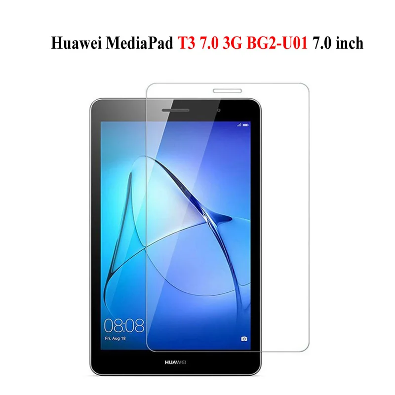 

Закаленное стекло для Huawei MediaPad T3 7.0 3G BG2-U01, стеклянная пленка для планшета, Защита экрана для Huawei MediaPad T3 7, WiFi