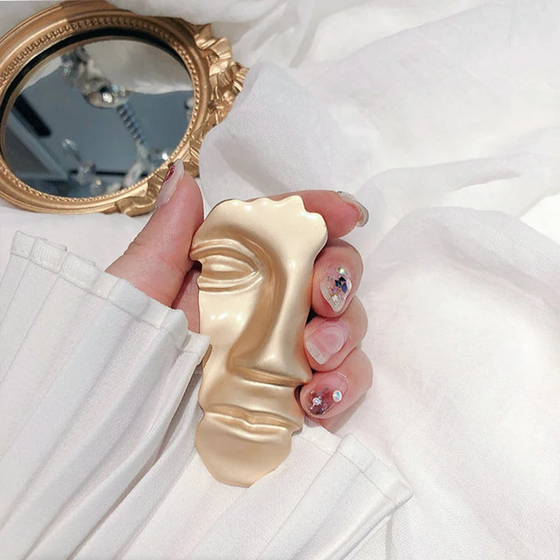 Женская/Мужская брошь Blucome вечерние броши в форме полулица западном стиле