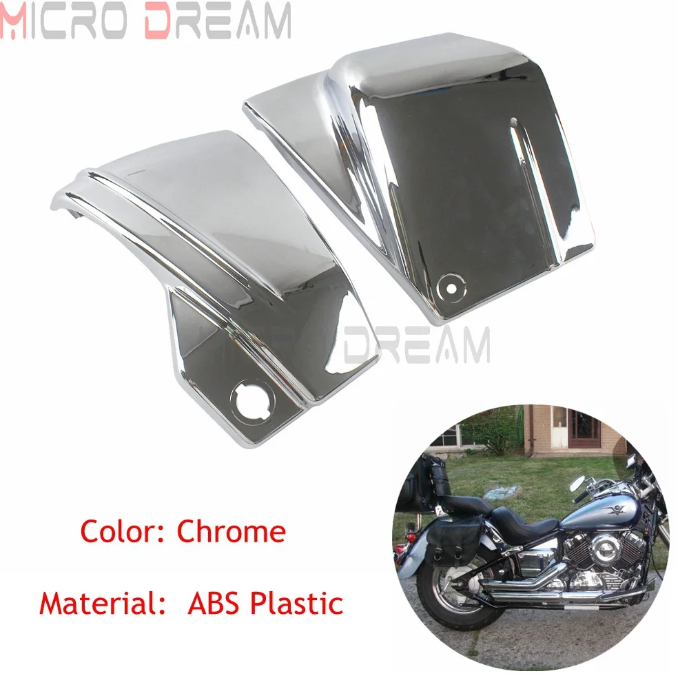 

For Yamaha V-Star 650 DragStar 650 XVS650 XVS650A Custom Classic All Year Motorbike ABS Battery Side Fairing Cover Guard Protect