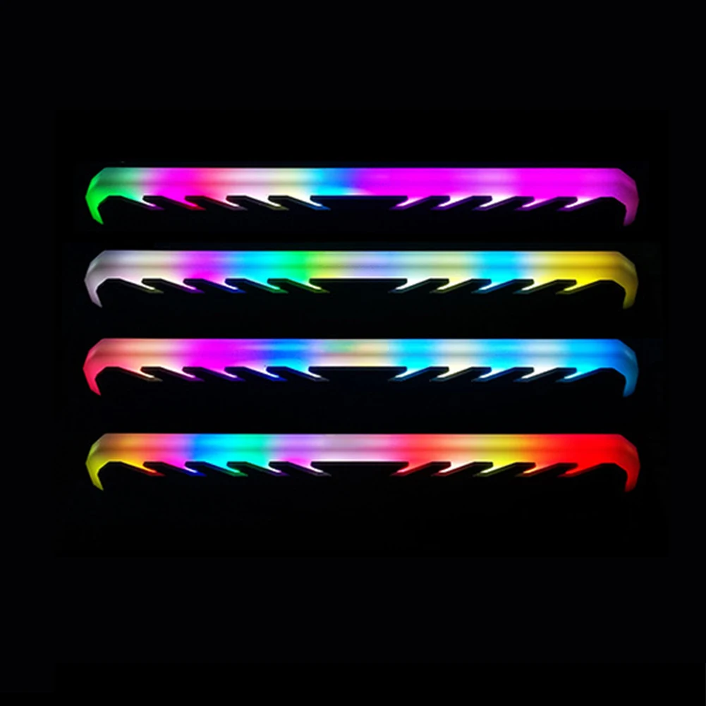 RGB светильник с памятью RAM охладитель радиатор охлаждения жилет для DIY ПК|Кулеры и