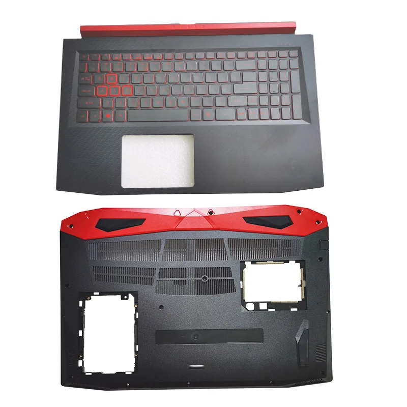 

FOR Acer Nitro 5 AN515-53 AN515-51 Upper Case Palmrest w/ Backlit Keyboard 6B.Q3ZN2.001 BOTTOM COVER