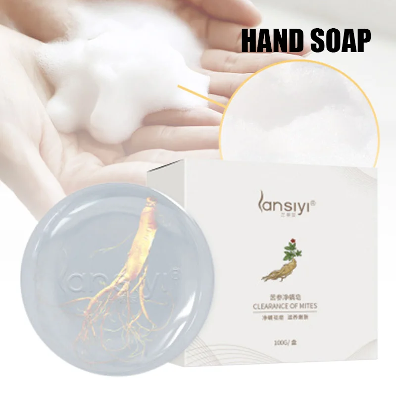 

2019 Herbs Soap Face Cleaning Whitening Moisturizer Remove Black Head Cleanser
