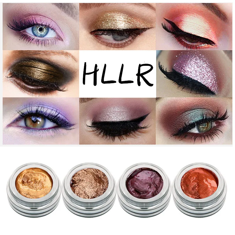 Блеск сила тени для век Палитра матовые мерцающие пигменты долговечные