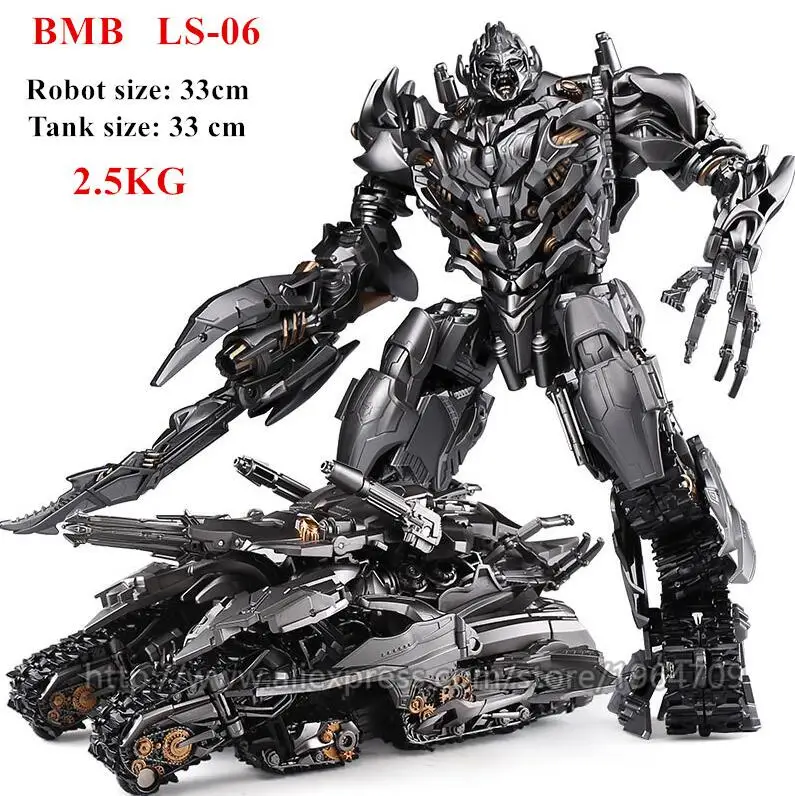 BMB LS-06 Retail Box Wei Jiang Oversized 34cm Transformation movie toys dinosaur tank Mode anime Action Figure SS07 W8600 Robot kids toy Retail Box - Цвет: BMB LS-06 Retail Box