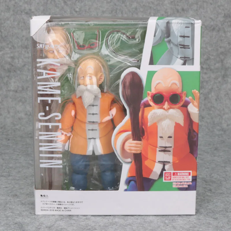 15623 14cm box Dragon Ball Z Мастер Роши Каме сеннин фигурка черепаха отмит Kamesennin скульптуры фигурка Колизей игрушка Рождественский подарок - Цвет: 15623 14cm box