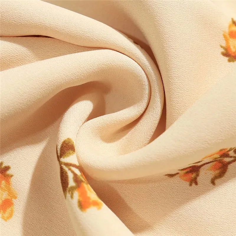 

Sexy V-neck Lace Up Chiffon Women Dresses Elegant Floral Print Summer Midi dress A line Beach Femme Robe Vestidos 2020