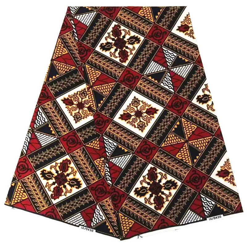 Высокое качество воск 6 ярдов африканская анкарская Ткань для шитья свадебная