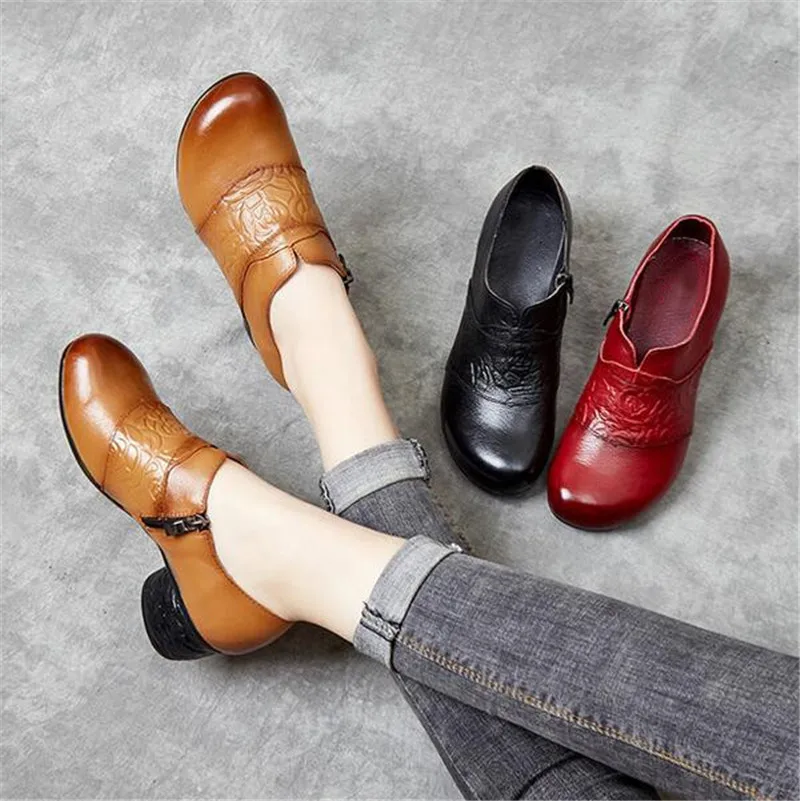 Лидер продаж Новинка 2020 года сезон весна элегантная обувь из натуральной кожи