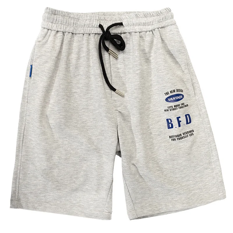 

2021 Summer New Men's Korean Fashion Straight Black Casual Five-Point Pants Fashionable Loose Comfortable Gray Shorts S-3XL