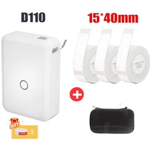 Niimbot D110 Label Printer Label Maker Wireless Label Printer Tape Included Multiple Templates Available for Phone Office Home