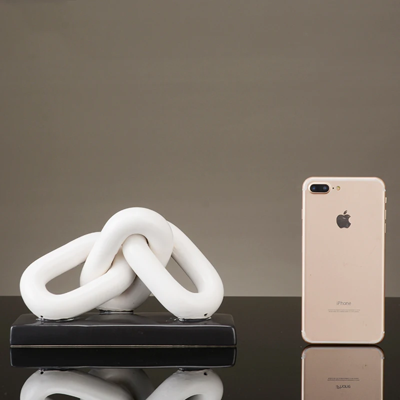 Скандинавская золотая цепочка для офиса кабинета рабочего стола керамические