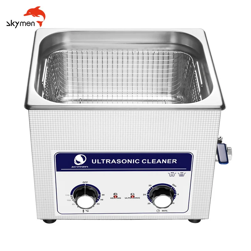 

10L 240w skymen injectors ultrasonic cleaner for diesel fuel injectors and pumps with timer and heater