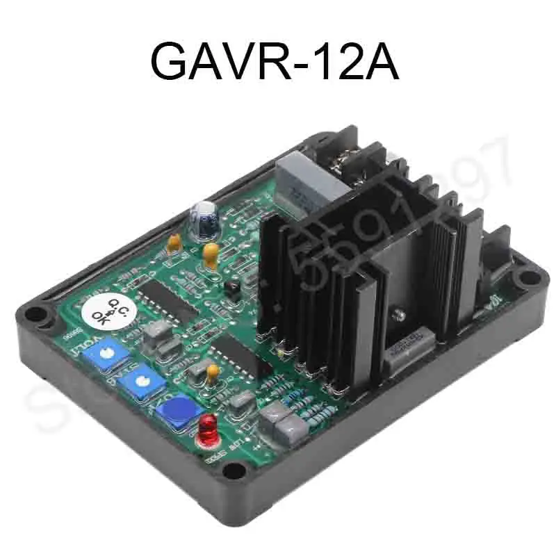 Автоматический регулятор напряжения GAVR-12A AVR для безщеточного генератора GAVR12A с бесплатной доставкой Kubota 220V 380V 400V ON.