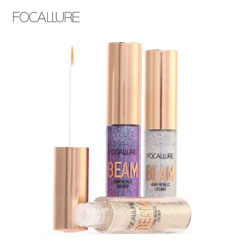 FOCALLURE 5 цветов блестящая цветная подводка для глаз тени век легкой носки